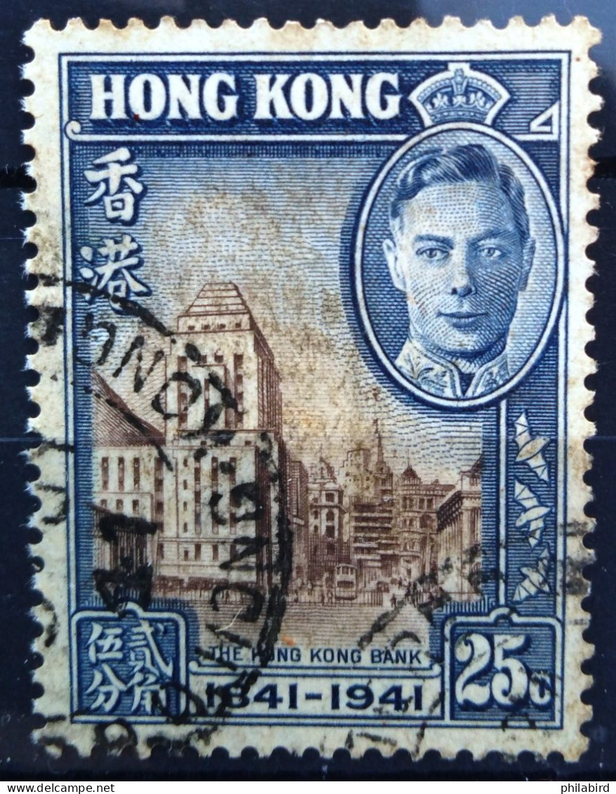 HONG-KONG                       N° 165                   OBLITERE - Usati