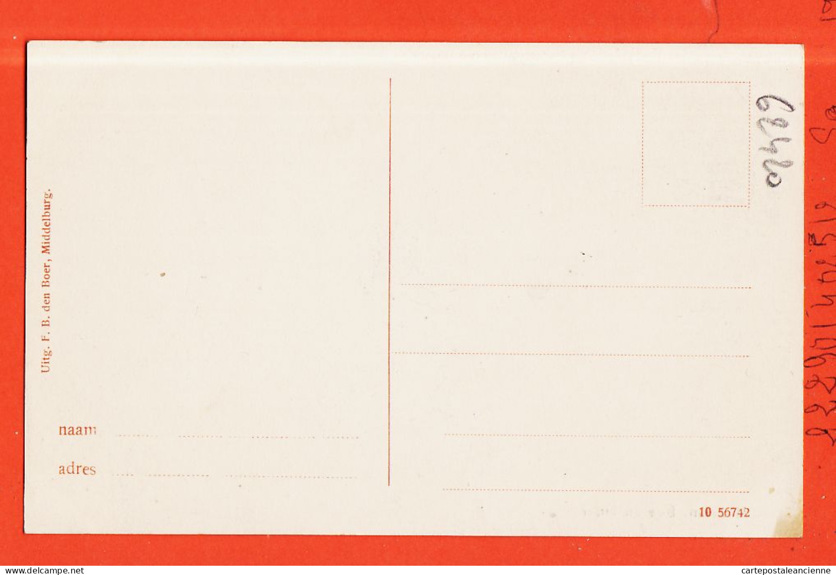 28107 / MIDDELBURG Zeeland Zeeuwsche Boerenkamer Museum 1910s Uitg F.B Den BOER Nr. 10-56742 Nederland Pays-Bas - Middelburg