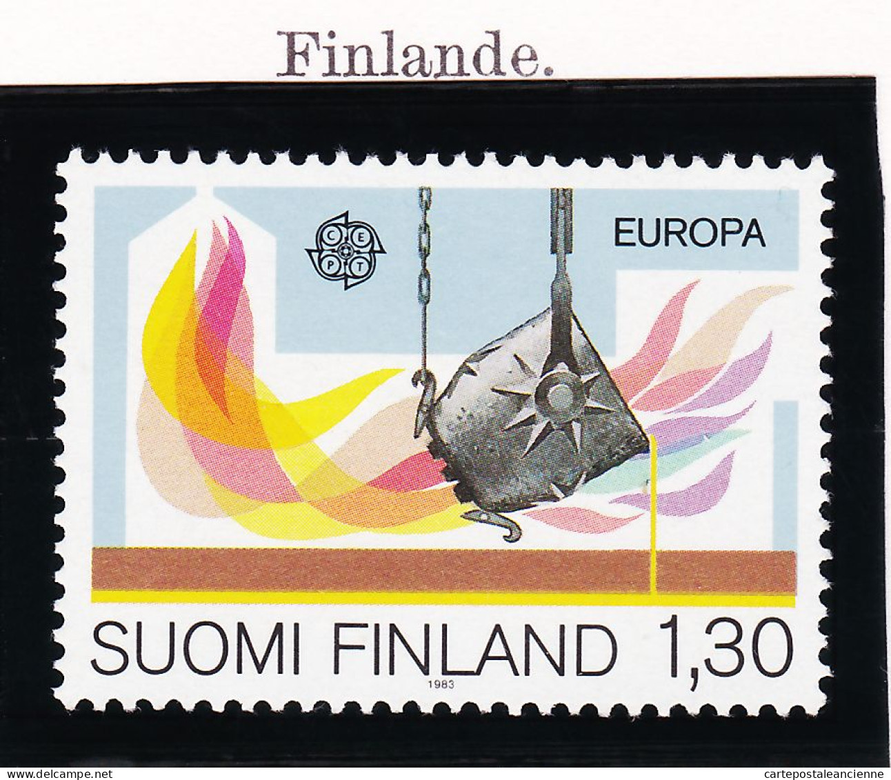 28261 / CEPT EUROPA 1983 SUOMI Finlande Finland 1,30 Yvert-Tellier N° 890  MICHEL N° 926 ** MNH C.E.P.T - 1983