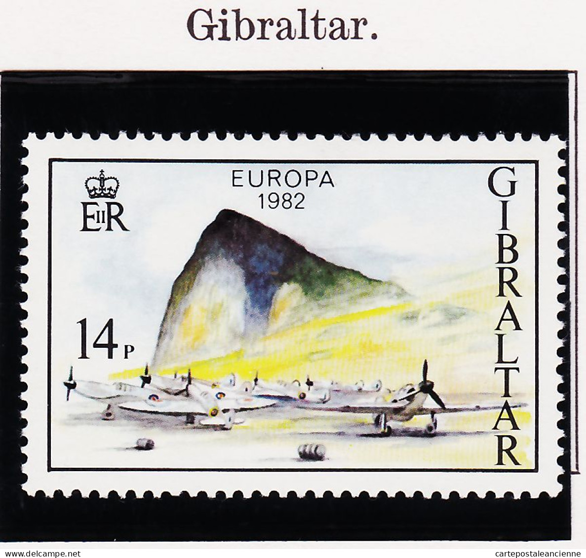 28229 / EUROPA 1982 GIBRALTAR 14 P.  Yvert-Tellier N° 458 Michel N° 451  ** MNH  - 1982