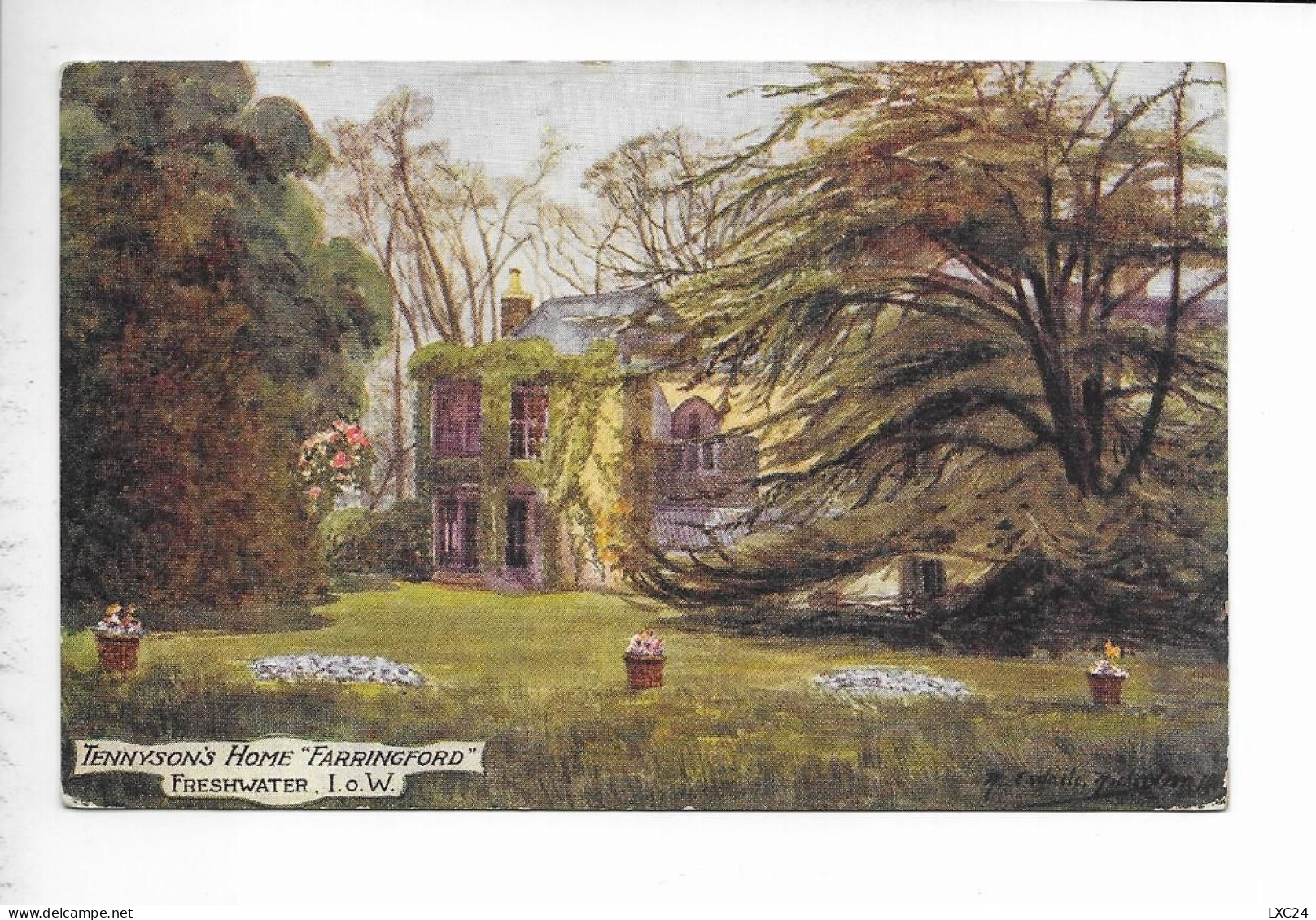 TENNYSON'S HOME FARRINGFORD. FRESHWATER. - Shanklin