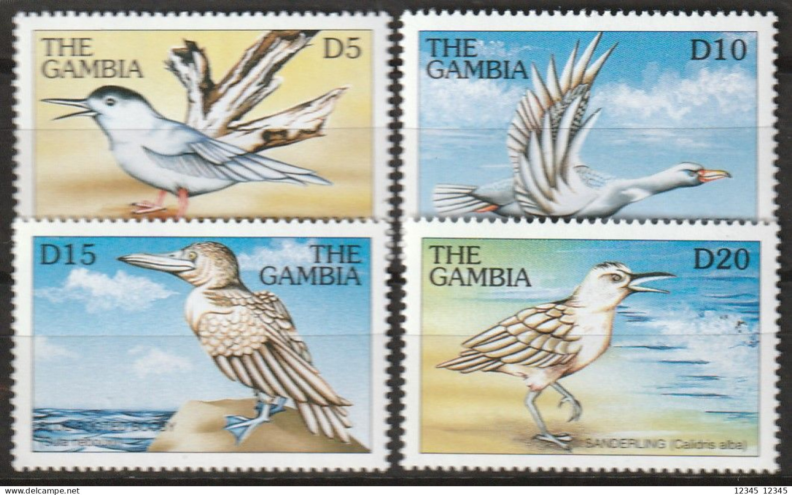 Gambia 1997, Postfris MNH, Birds - Gambie (1965-...)