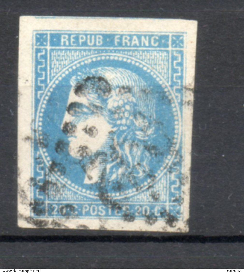 FRANCE   N° 46B  OBLITERE  COTE 25.00€    CERES EMISSION DE BORDEAUX - 1870 Emission De Bordeaux