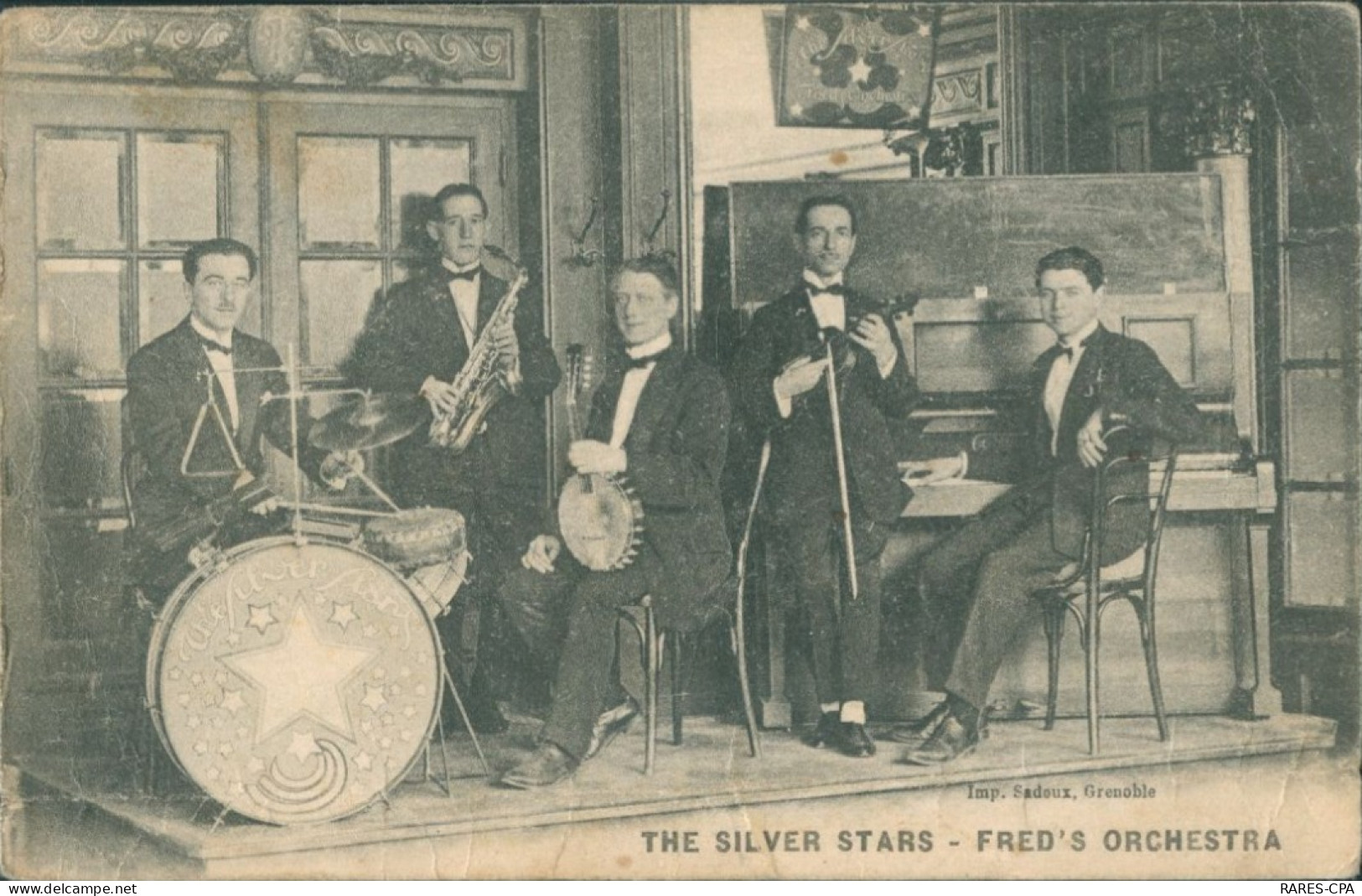 38 GRENOBLE - THE SILVER STARS - FRED'S ORCHESTRA - Grenoble