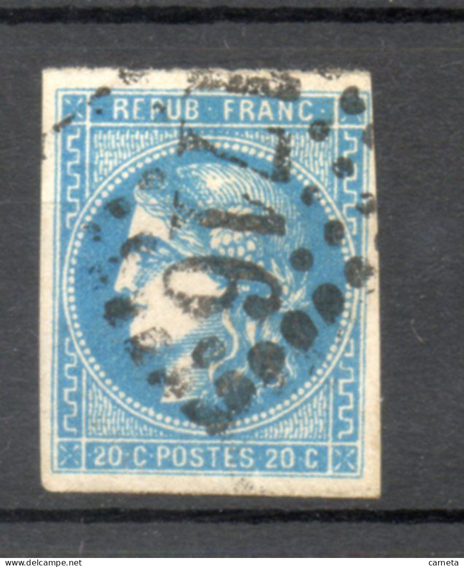 FRANCE   N° 46B  OBLITERE  COTE 25.00€    CERES EMISSION DE BORDEAUX - 1870 Emission De Bordeaux