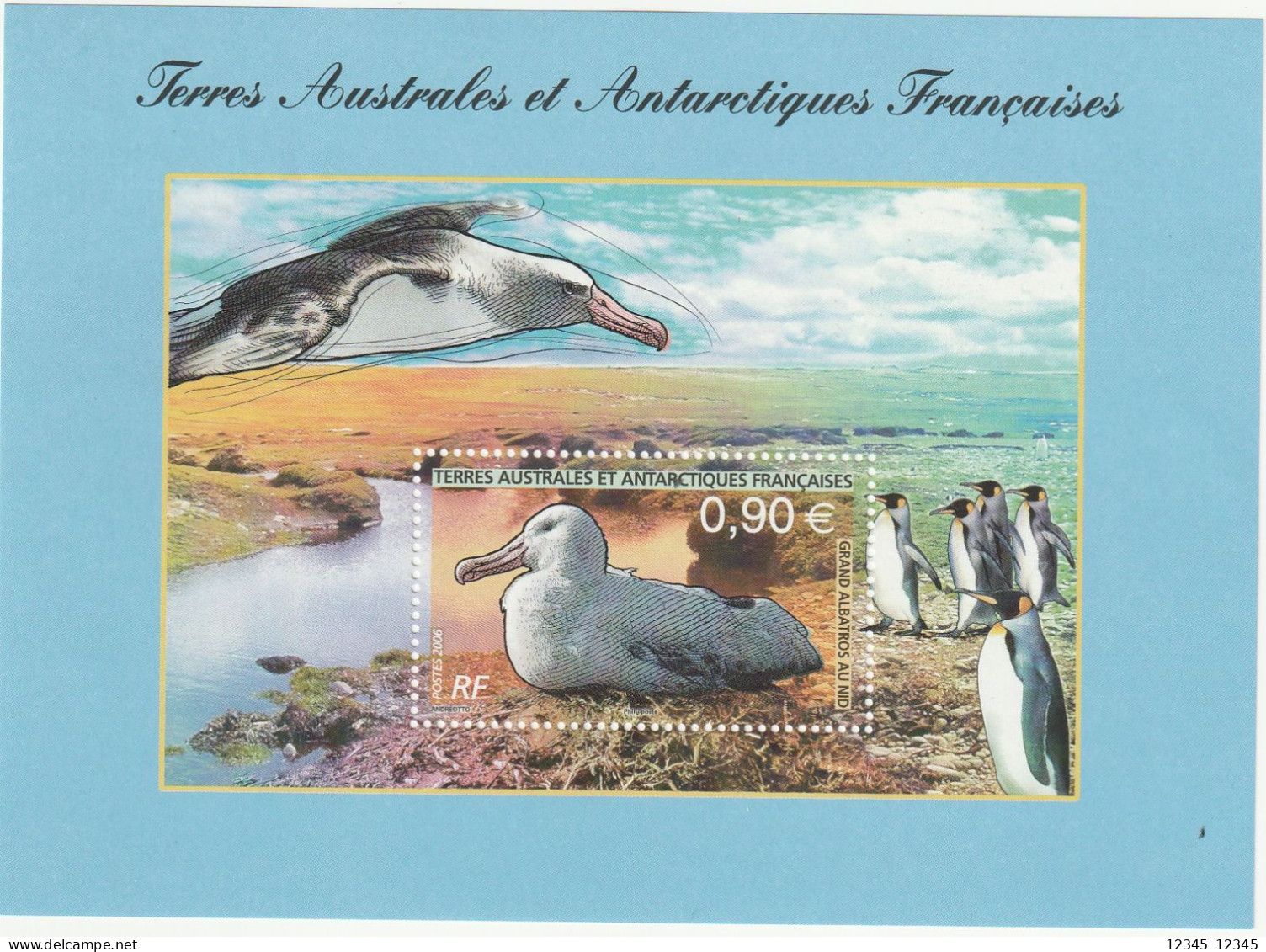 Frans Antarctica 2006, Postfris MNH, Birds, Penguins - Neufs