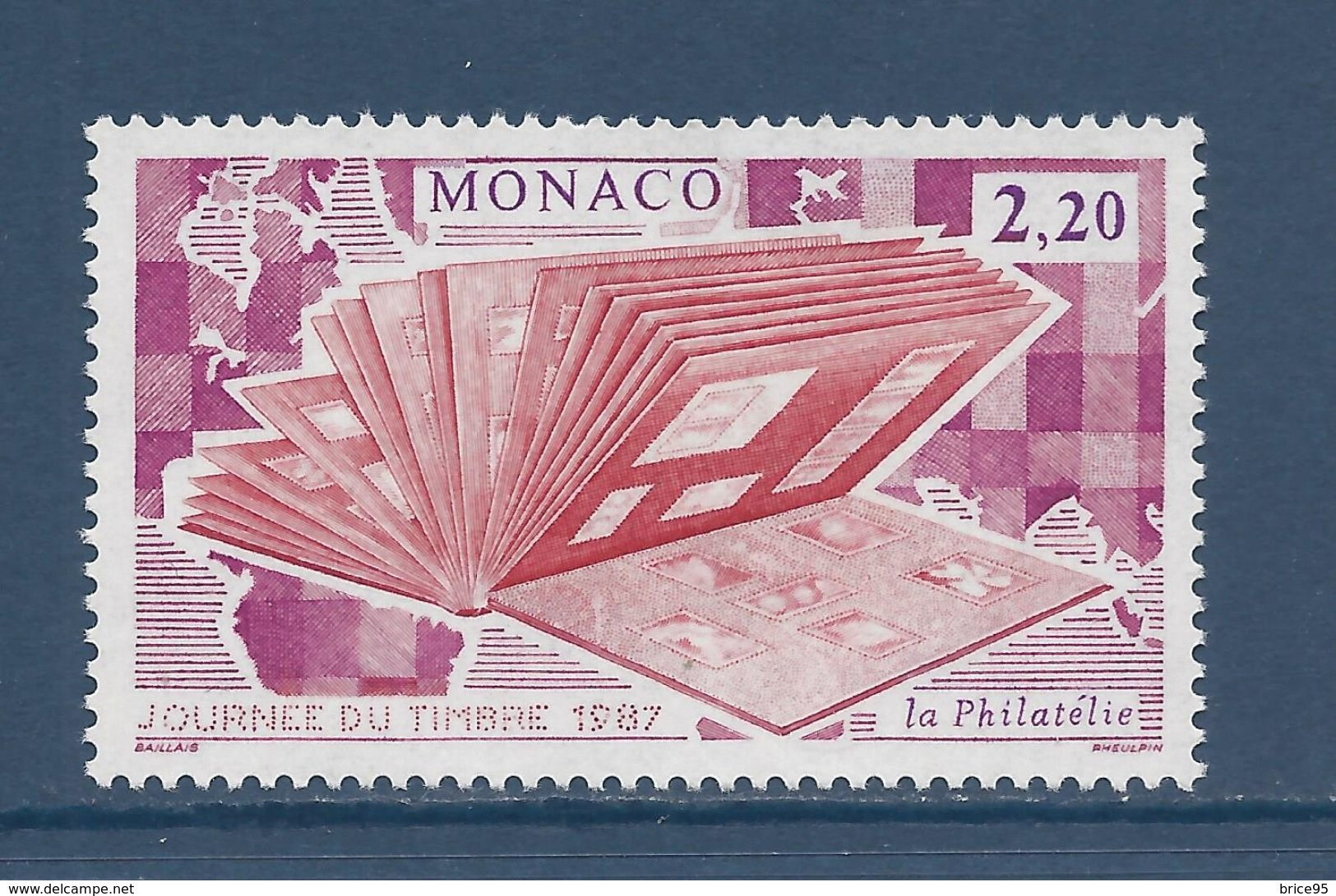 Monaco - YT N° 1577 ** - Neuf Sans Charnière - 1987 - Neufs