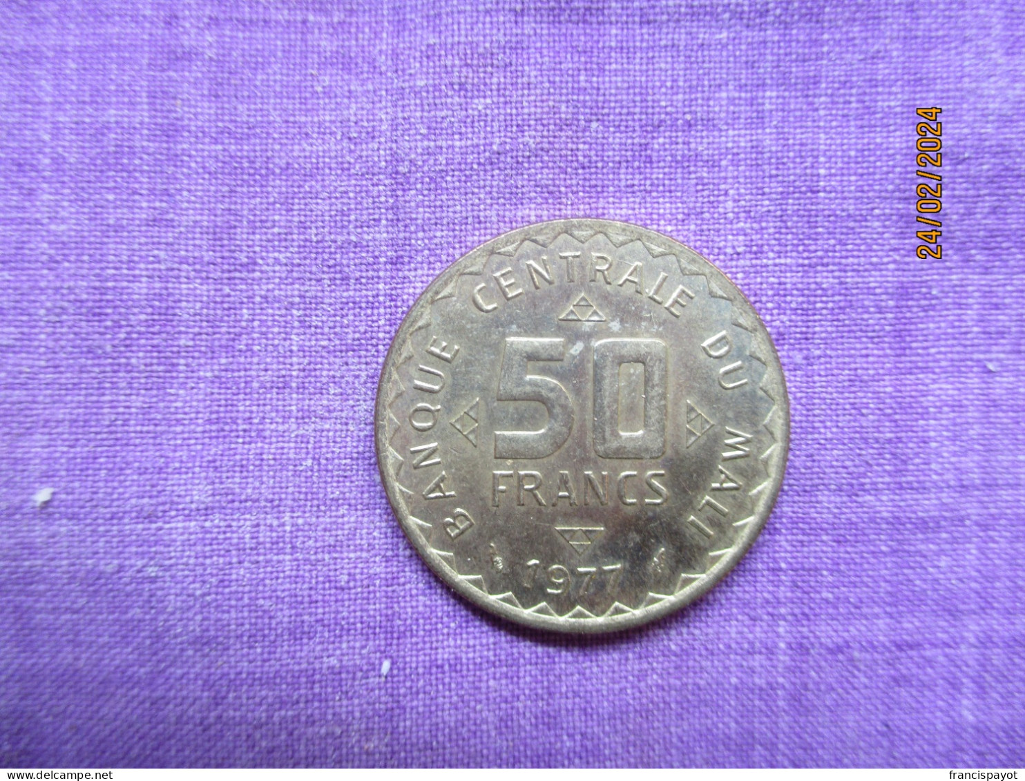 Mali: 50 Francs 1977 - Mali (1962-1984)