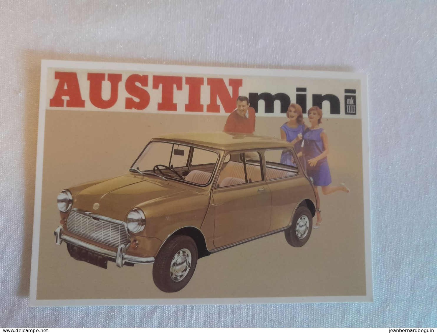 Cartes Postales Austin Mini Miii - PKW