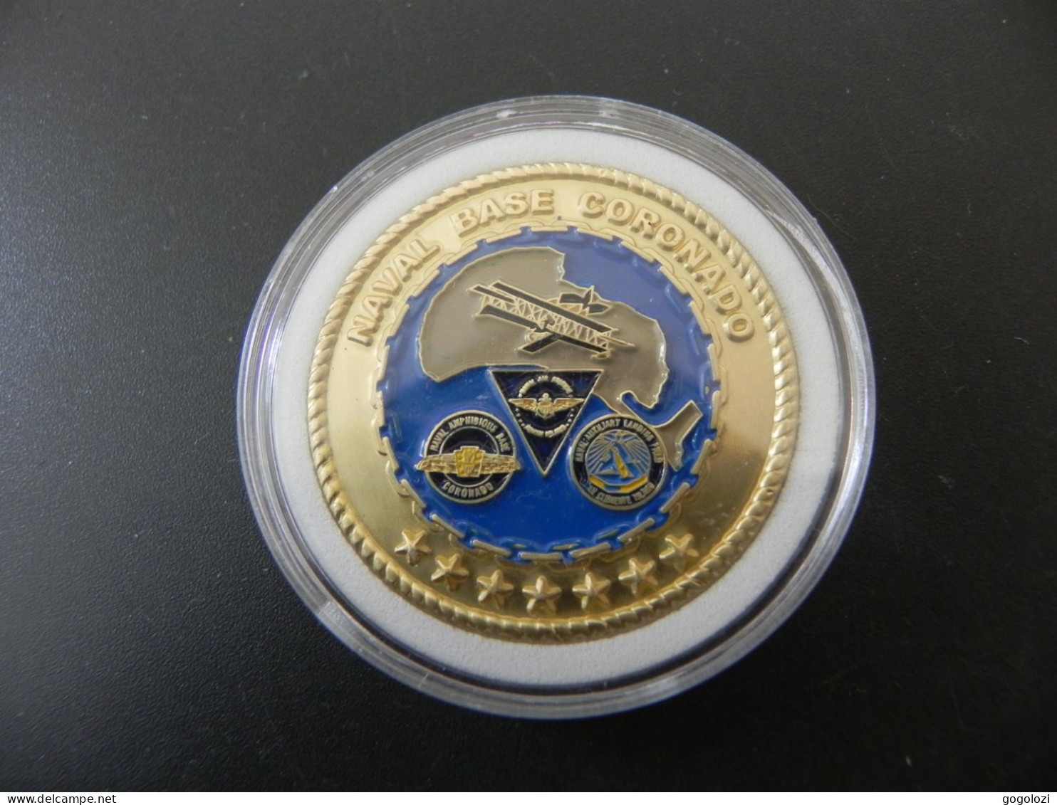 Medaille Medal - USA - Navy Naval Base Coronado - Birthplace Of Aviation - Altri & Non Classificati