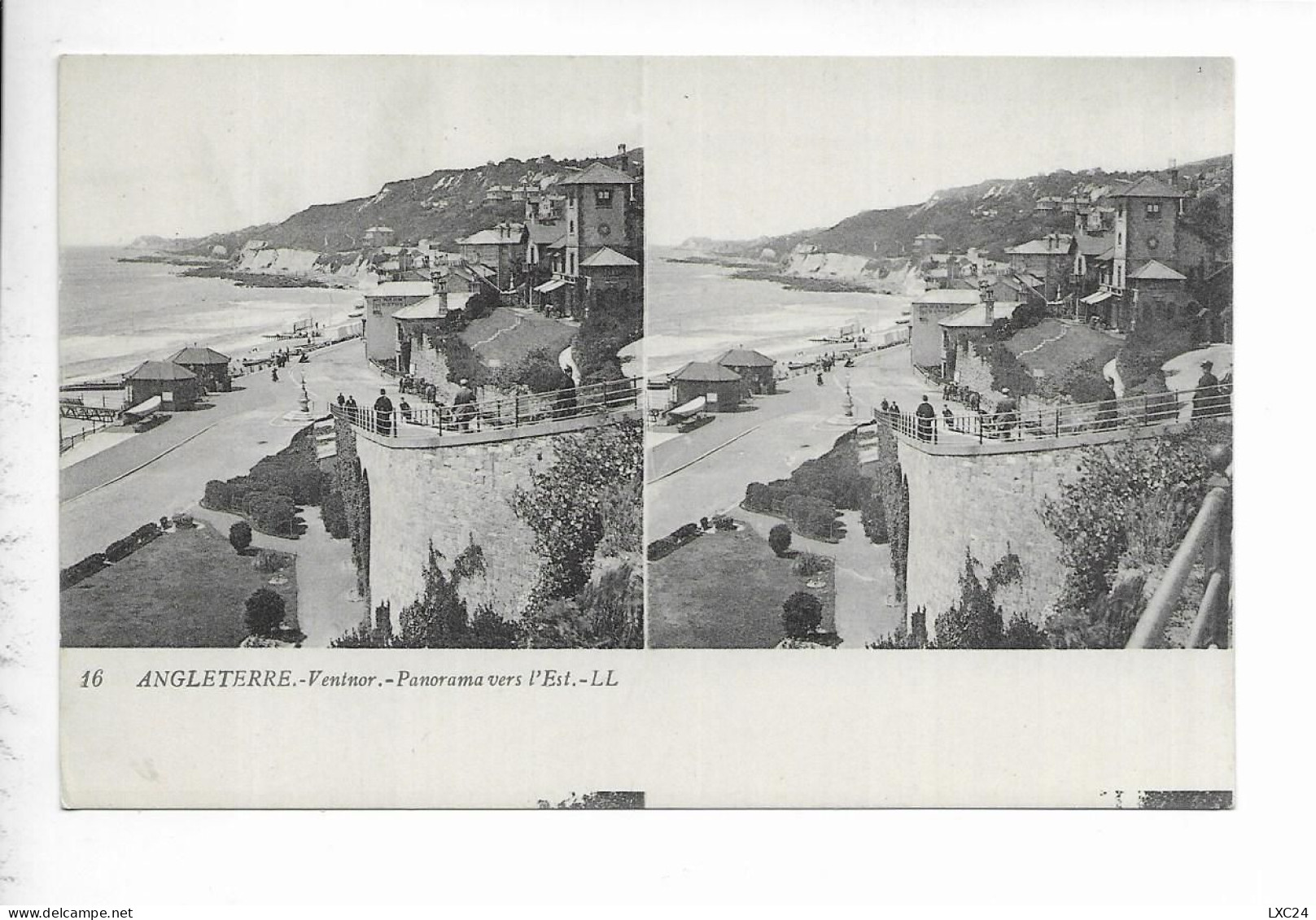 VENTNOR. PANORAMA VERS L' EST. - Ventnor