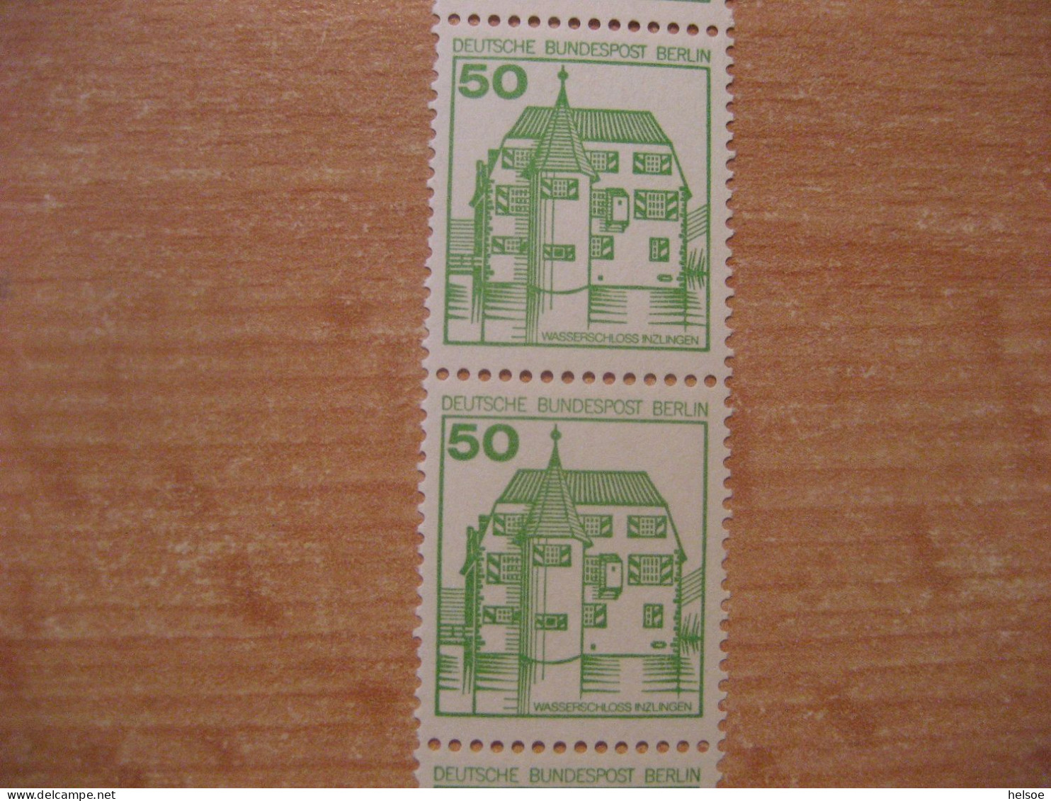 Deutschland Westberlin 1980- Rollenmarke 50 Pf. Rücks. Zählnummer, Mi. 537 ** Ungebraucht - Roller Precancels