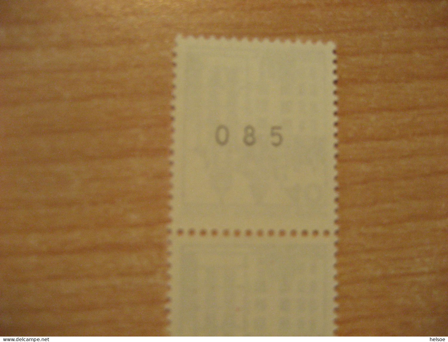 Deutschland Westberlin 1980- Rollenmarke 40 Pf. Rücks. Zählnummer, Mi. 614 A R** Ungebraucht - Rollenmarken