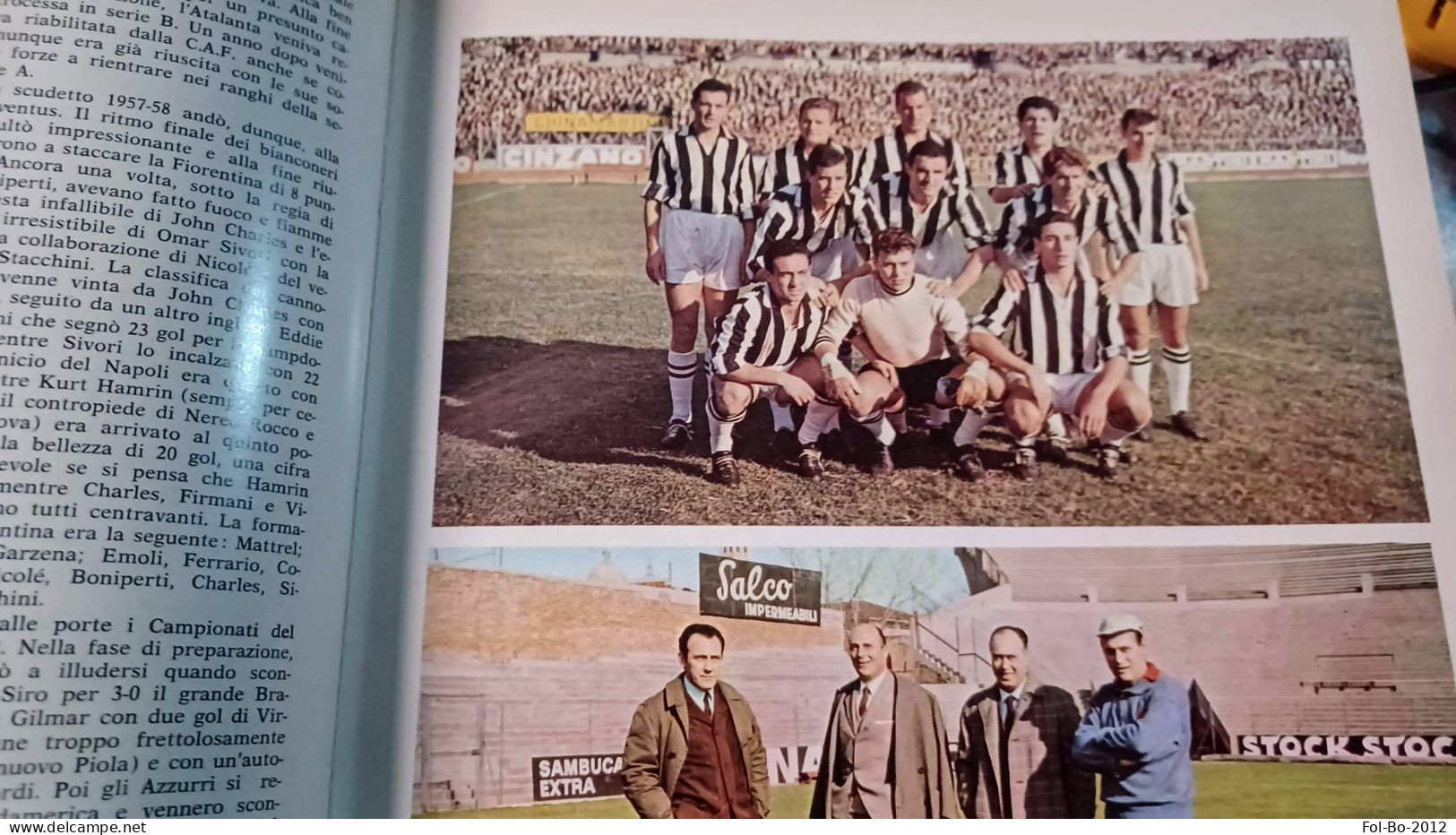 Calcio calciatori italiano la grande enciclopedia 2 volumi 1970