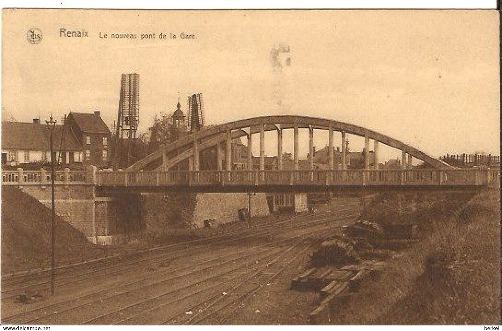 RENAIX RONSE LE  NOUVEAU PONT De La Gare 1154  D1 - Ronse