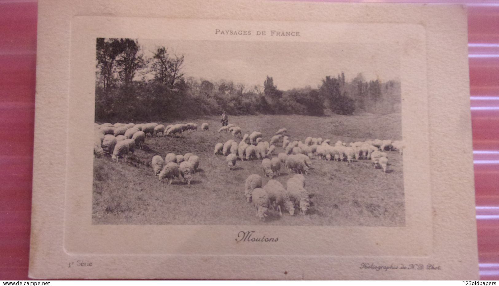 PAYSAGE DE FRANCE MOUTONS 3 EME SERIE - Andere & Zonder Classificatie