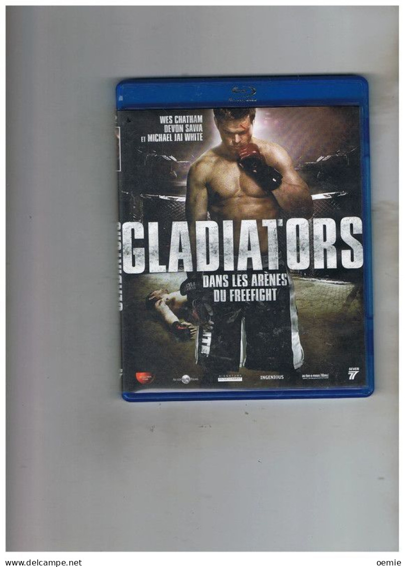 GLADIATORS DANS LES ARENES DU FREEFIGHT      BLU RAY  ( 90 MM ) - Action, Aventure