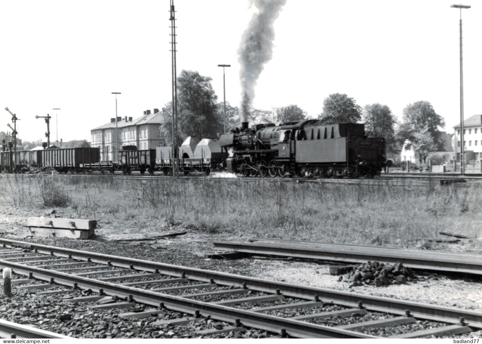 Locomotive Allemande - DB Dampflokomotive - Lok    Nach Schirnding - Eisenbahnverkehr