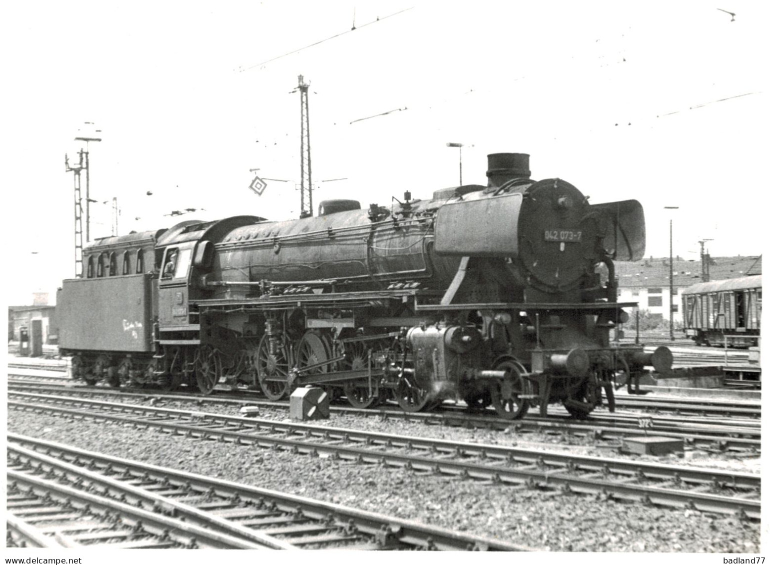 Locomotive Allemande - DB Dampflokomotive - Lok 042 073-7 - Spoorweg