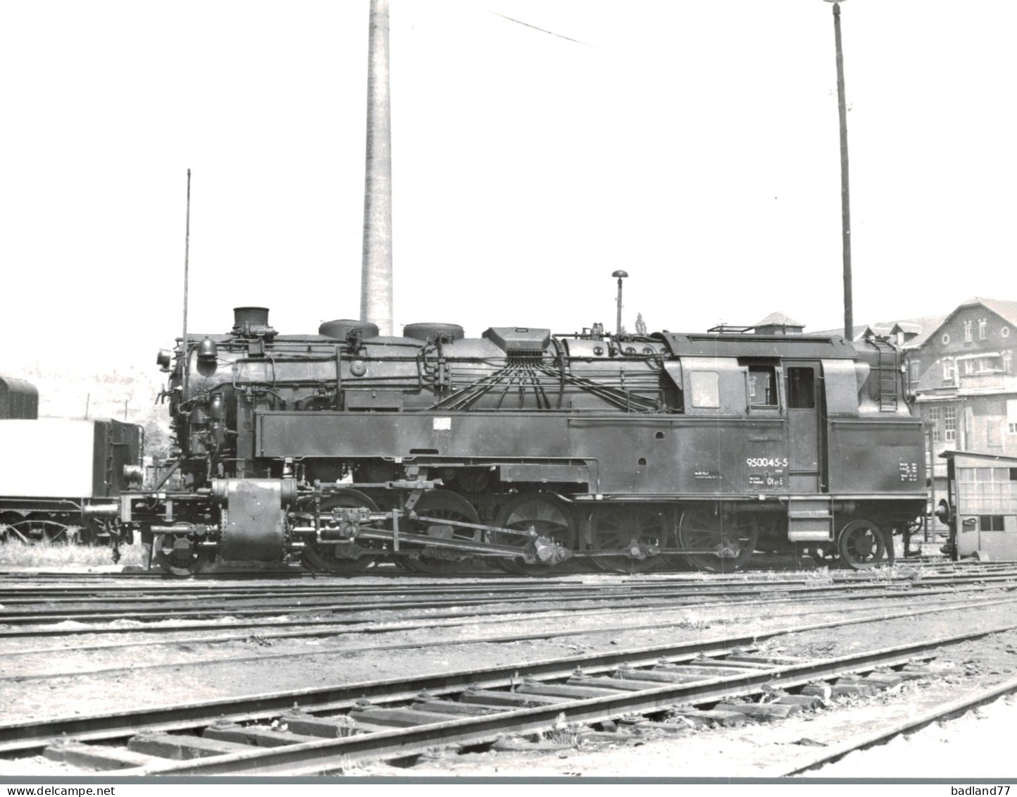 Locomotive Allemande - DB Dampflokomotive - 950045  Bw Probstzella In/bei Lokbf. Sonneberg  5-73 - J. Munzar - Ferrocarril