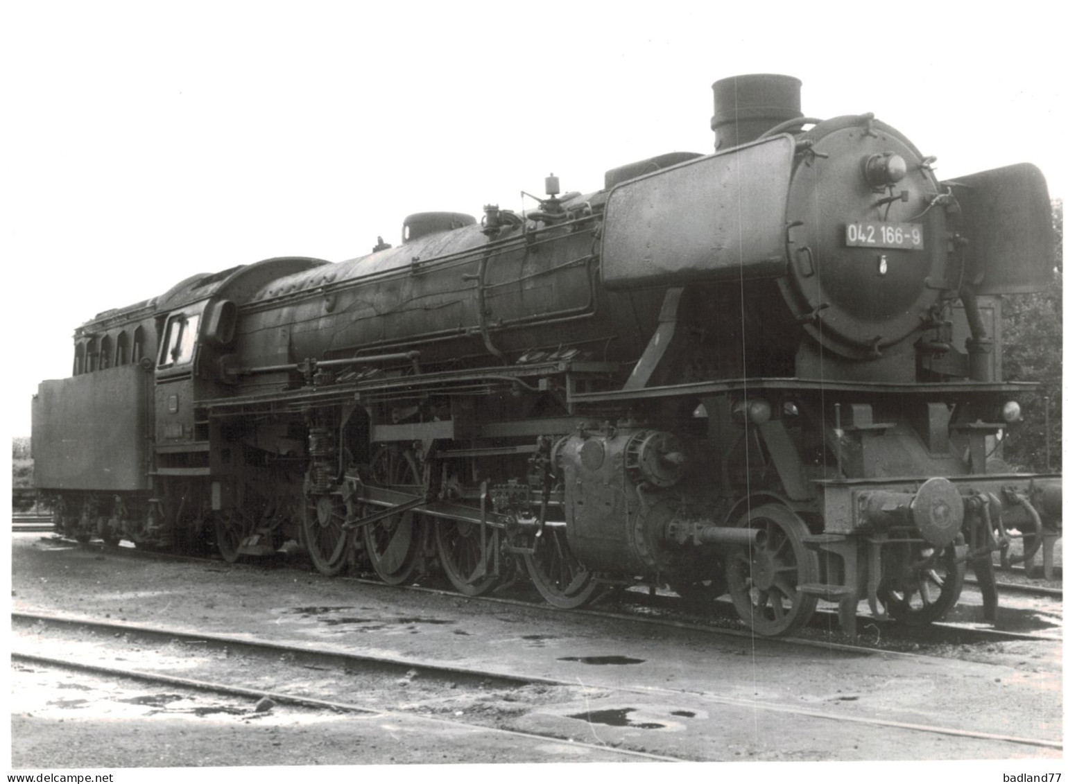 Locomotive Allemande - DB Dampflokomotive - 042 166 - Spoorweg