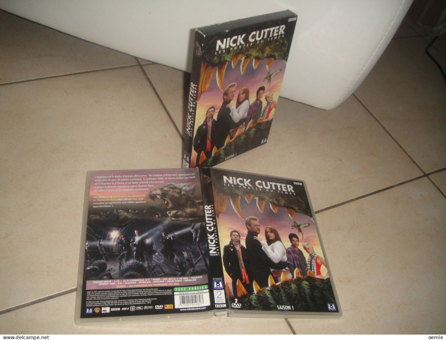 NICK CUTTER LES PORTES DE TMPS   L INTEGRALE DE LA SAISON 1  ( 2  DVD )  6 EPISODES DE 50 Mm ENVIRON - Action & Abenteuer