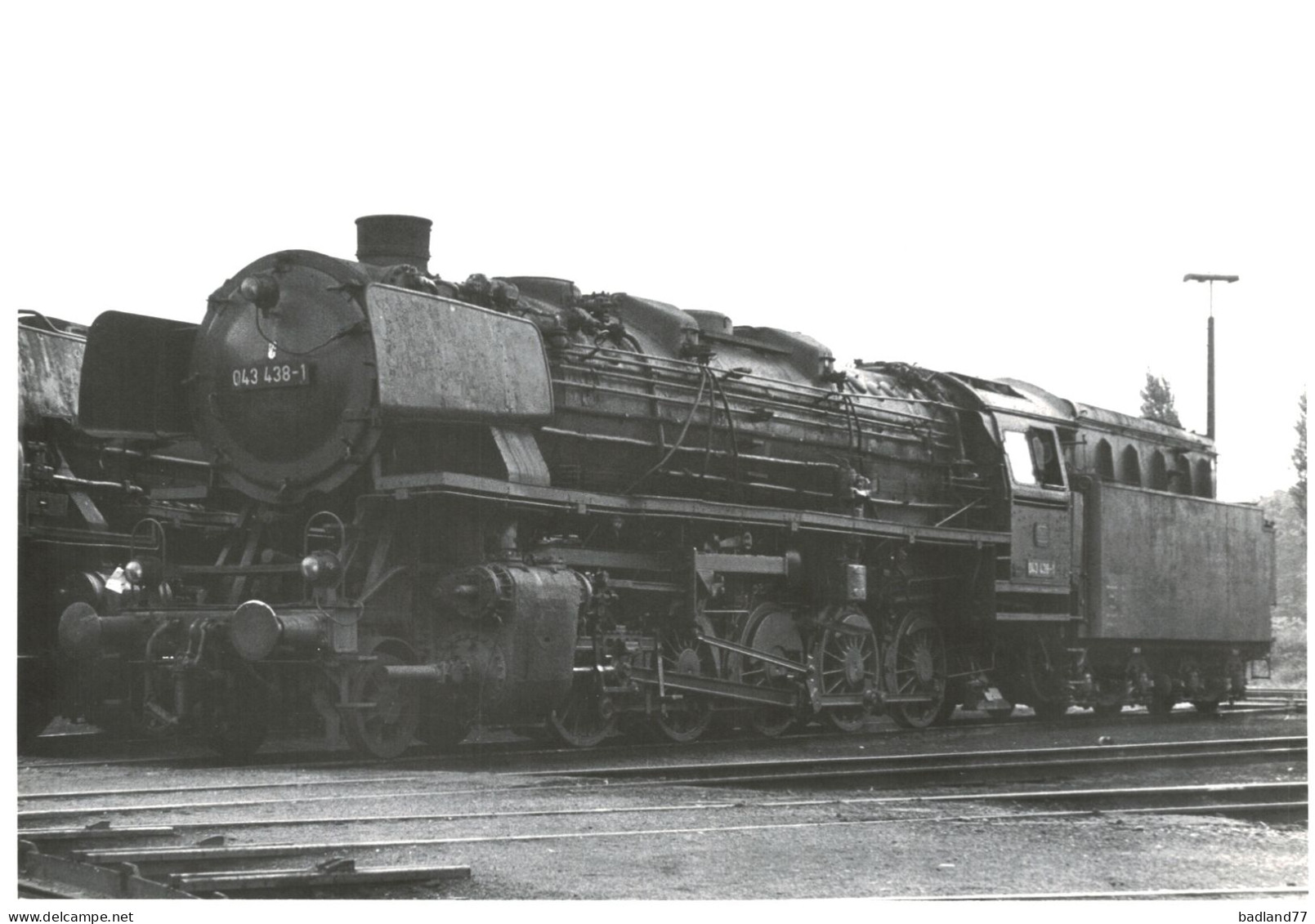 Locomotive Allemande - DB Dampflokomotive - 043 438 - Spoorweg