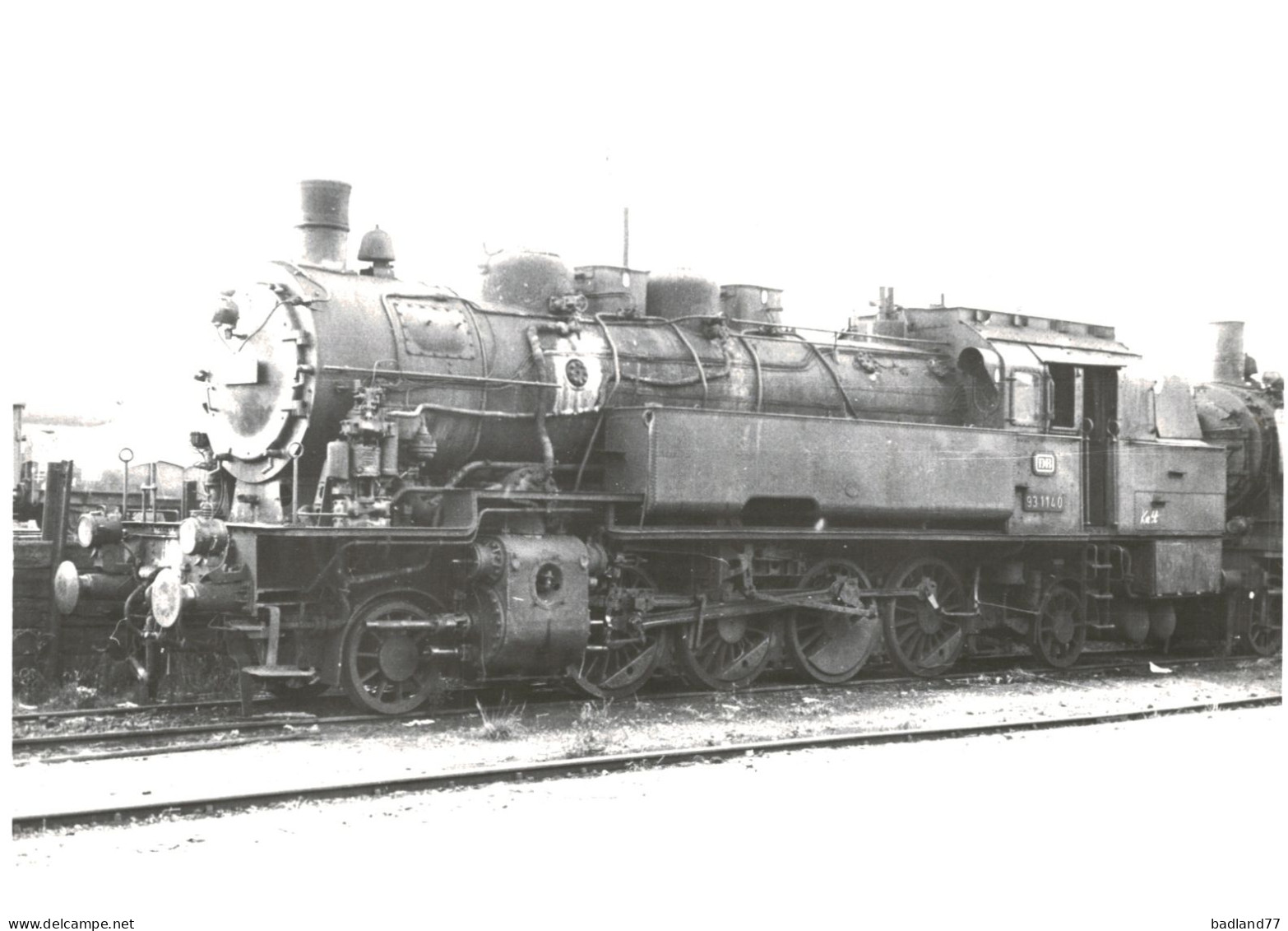 Locomotive Allemande - DB Dampflokomotive - 93 1140 - Eisenbahnverkehr