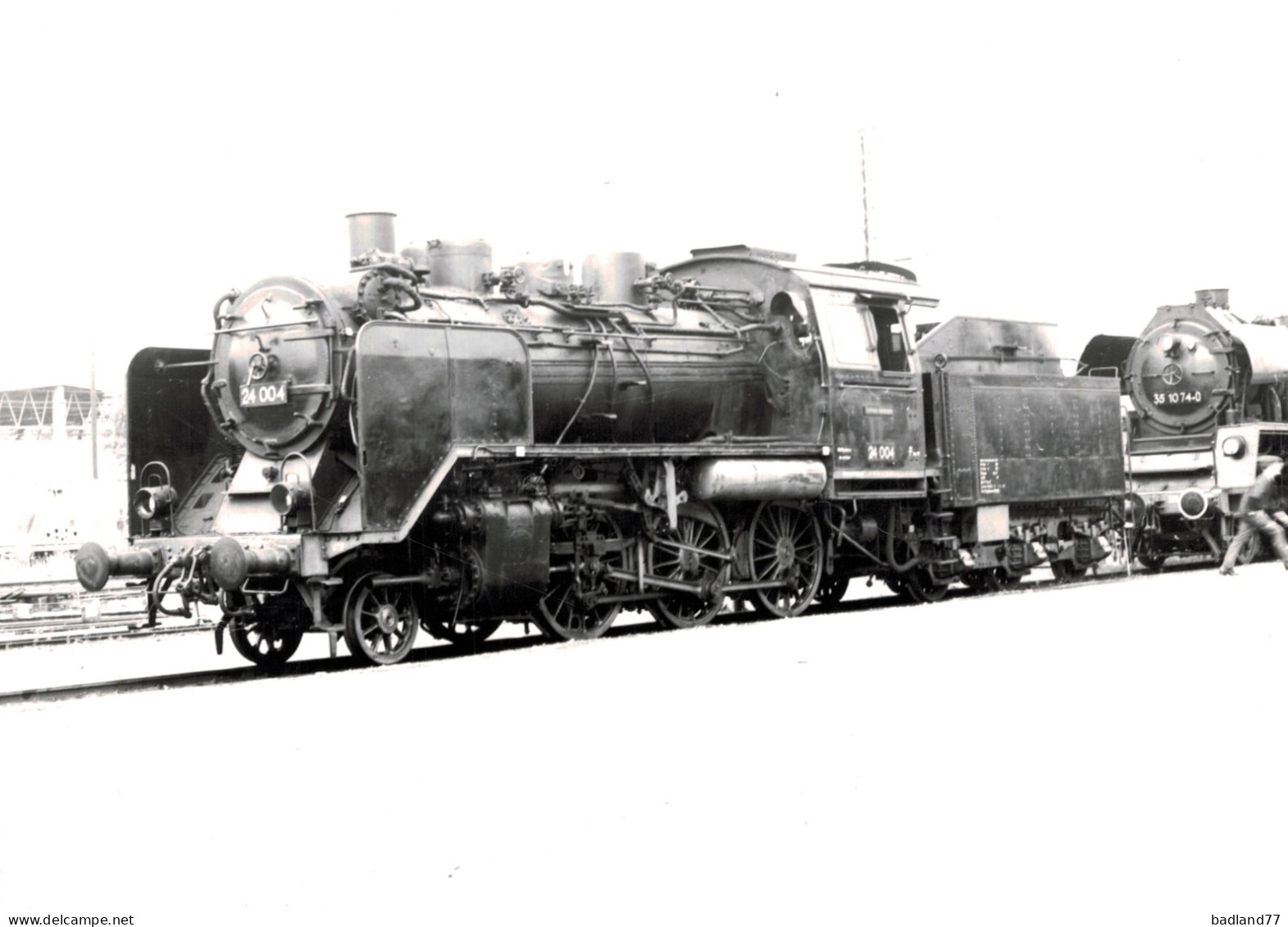 Locomotive Allemande - DB Dampflokomotive - 24 004 - Railway
