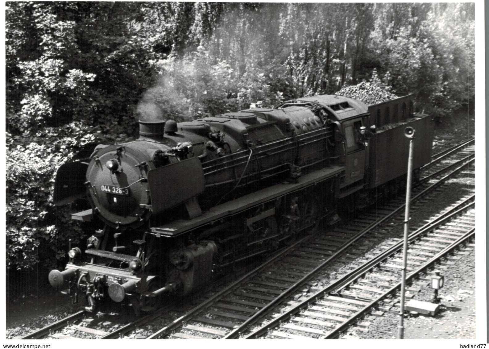 Locomotive Allemande - DB Dampflokomotive - 044 328 - Eisenbahnverkehr