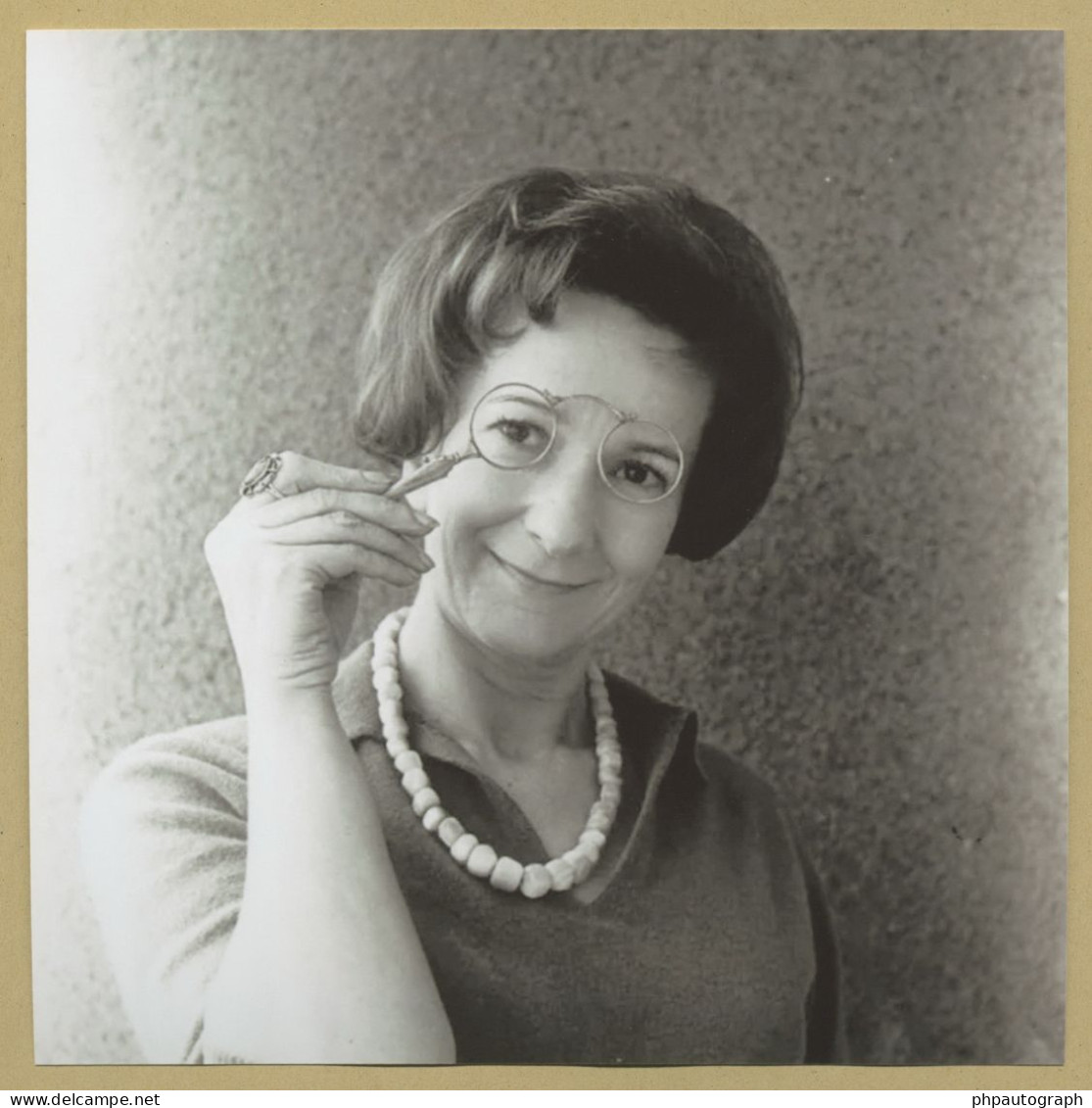 Wislawa Szymborska (1923-2012) - Polish Poet - Nobel Prize - Signed Card + Photo - Writers