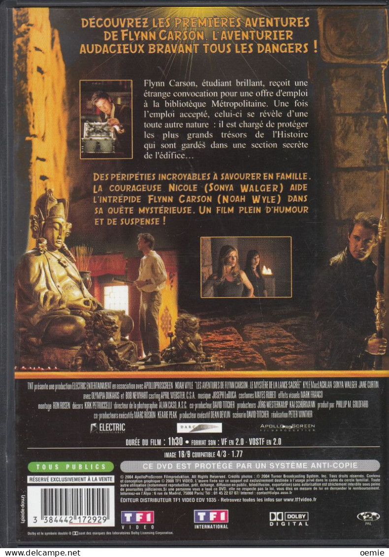 LES AVENTURES DE FLYNN CARSON LE MYSTERE DE LA LANCE SACREE     ( 1H 30mm ) - Action & Abenteuer