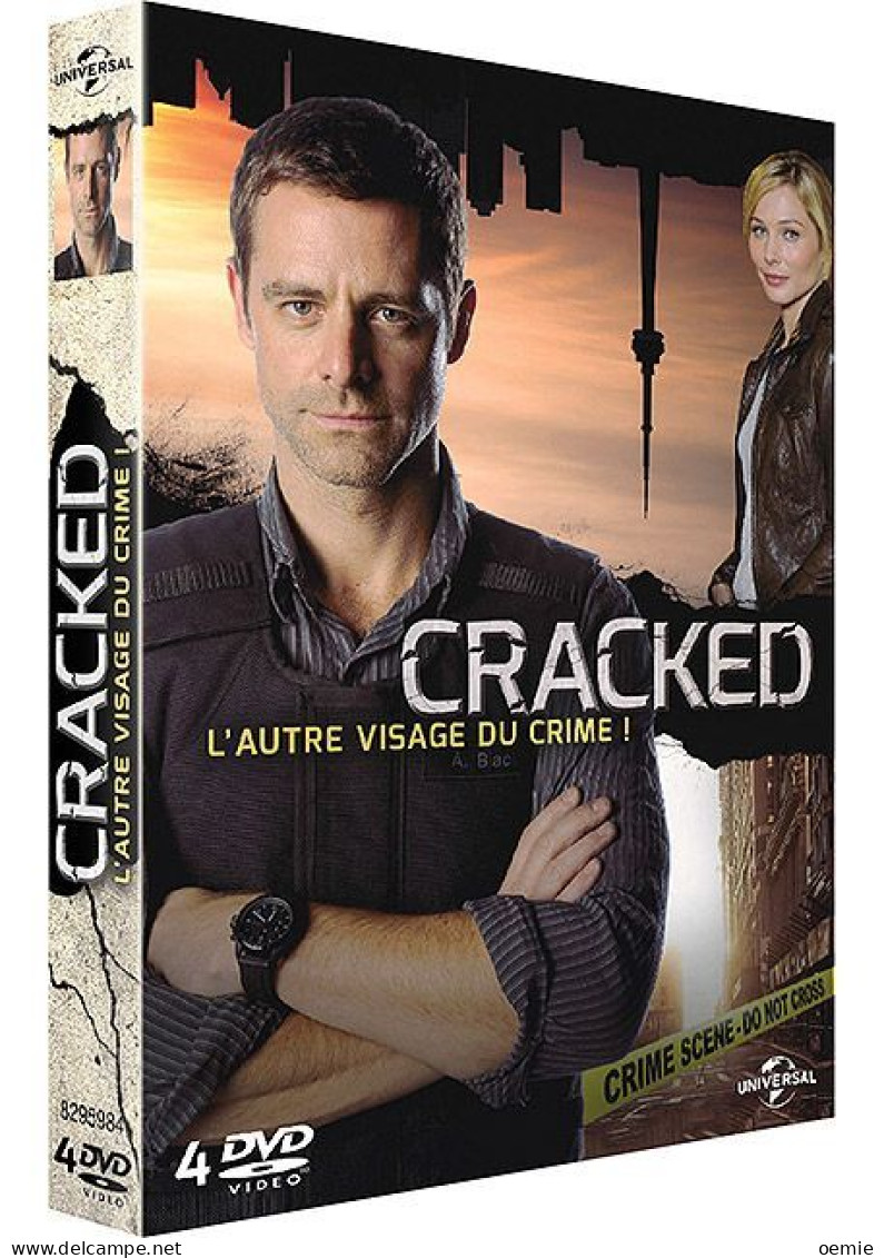 CRACKED L AUTRE VISAGE DU CRIME L INTEGRALE DE LA SAISON 1  ( 4  DVD )  13 EPISODES - Action & Abenteuer