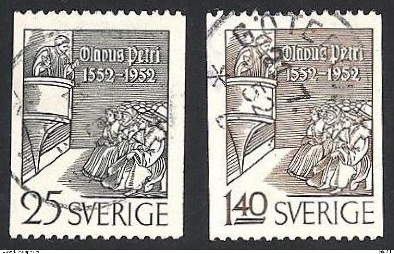Schweden, 1952, Michel-Nr. 367-368, Gestempelt - Oblitérés