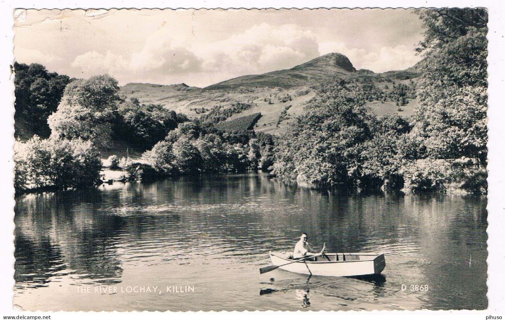 UK-3989  KILLIN : The River Lochay - Perthshire