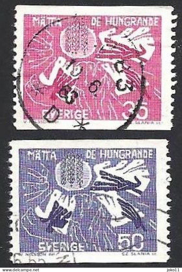 Schweden, 1963, Michel-Nr. 504-505, Gestempelt - Oblitérés