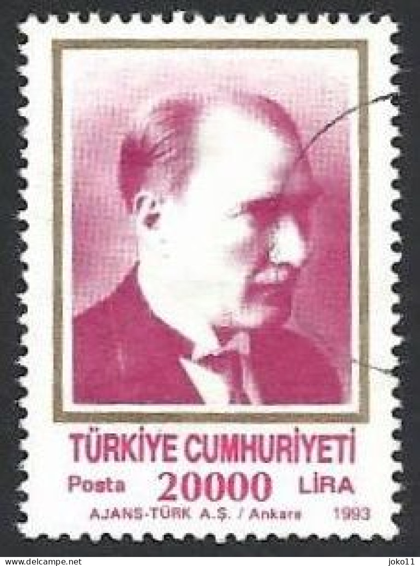 Türkei, 1993, Mi.-Nr.  3001 C, Gestempelt - Gebraucht