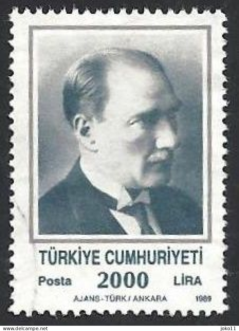 Türkei, 1989, Mi.-Nr.  2862 C, Gestempelt - Usados