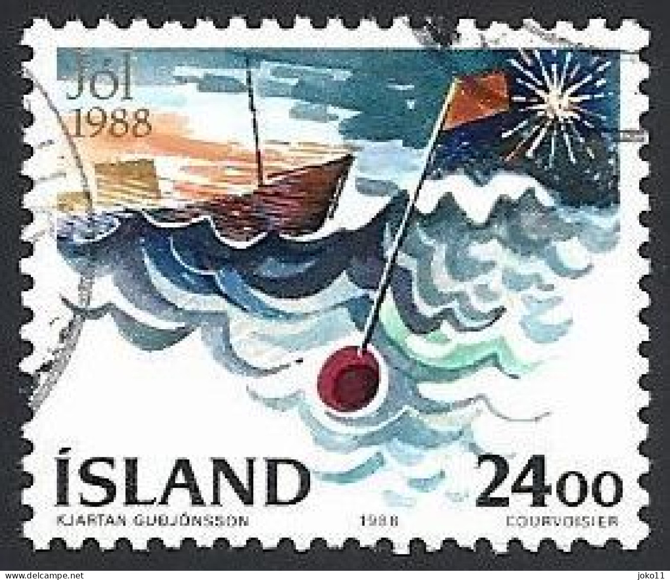Island, 1988, Mi.-Nr. 696, Gestempelt - Usados