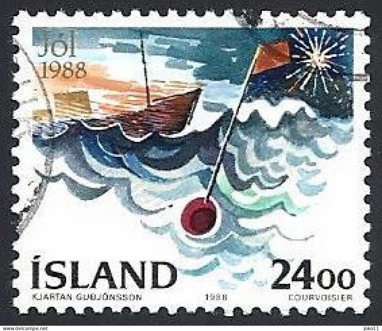 Island, 1988, Mi.-Nr. 696, Gestempelt - Gebraucht