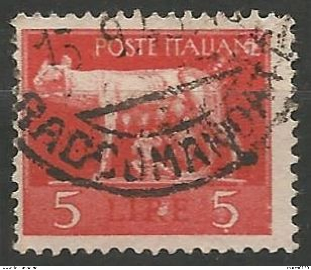 ITALIE  N° 476 OBLITERE - Usati