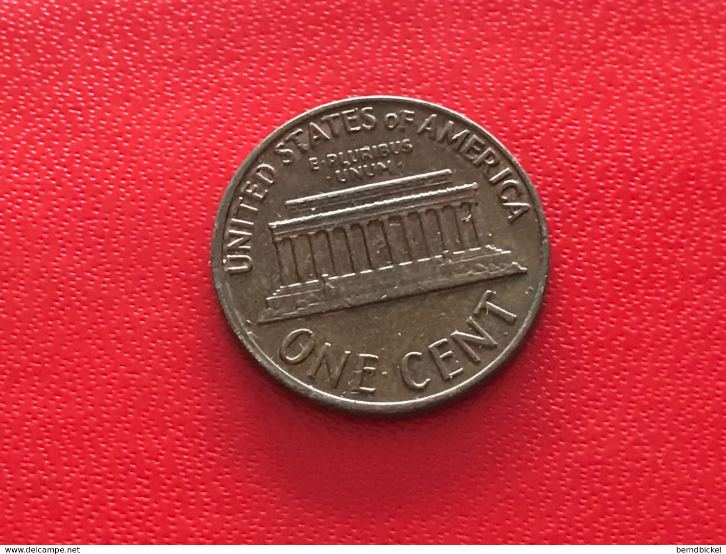 Münze Münzen Umlaufmünze USA 1 Cent 1969 Münzzeichen D - 1959-…: Lincoln, Memorial Reverse