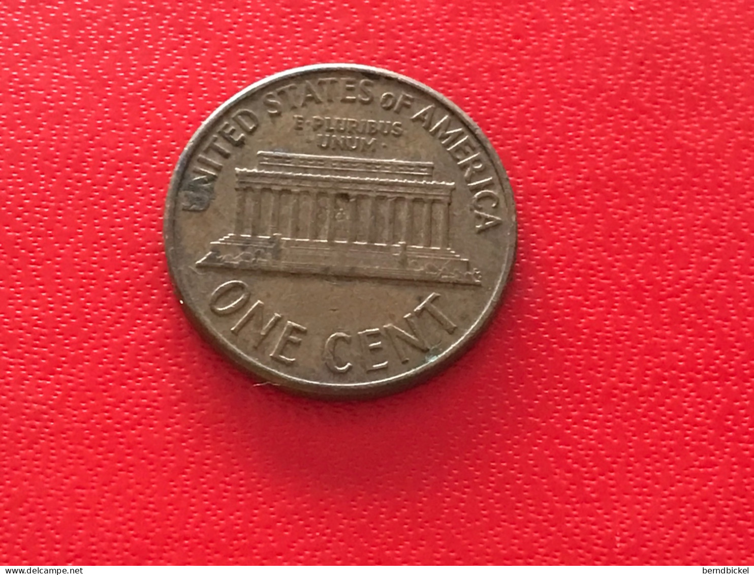 Münze Münzen Umlaufmünze USA 1 Cent 1959 Münzzeichen D - 1959-…: Lincoln, Memorial Reverse