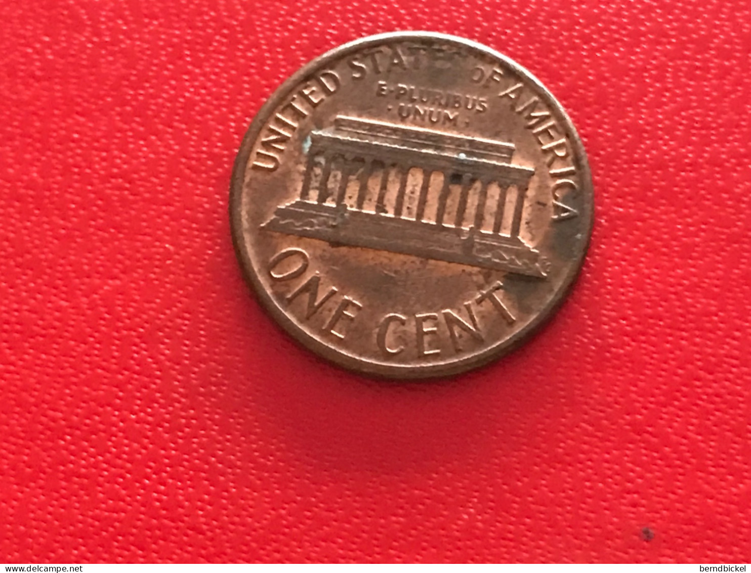 Münze Münzen Umlaufmünze USA 1 Cent 1986 Ohne Münzzeichen - 1959-…: Lincoln, Memorial Reverse