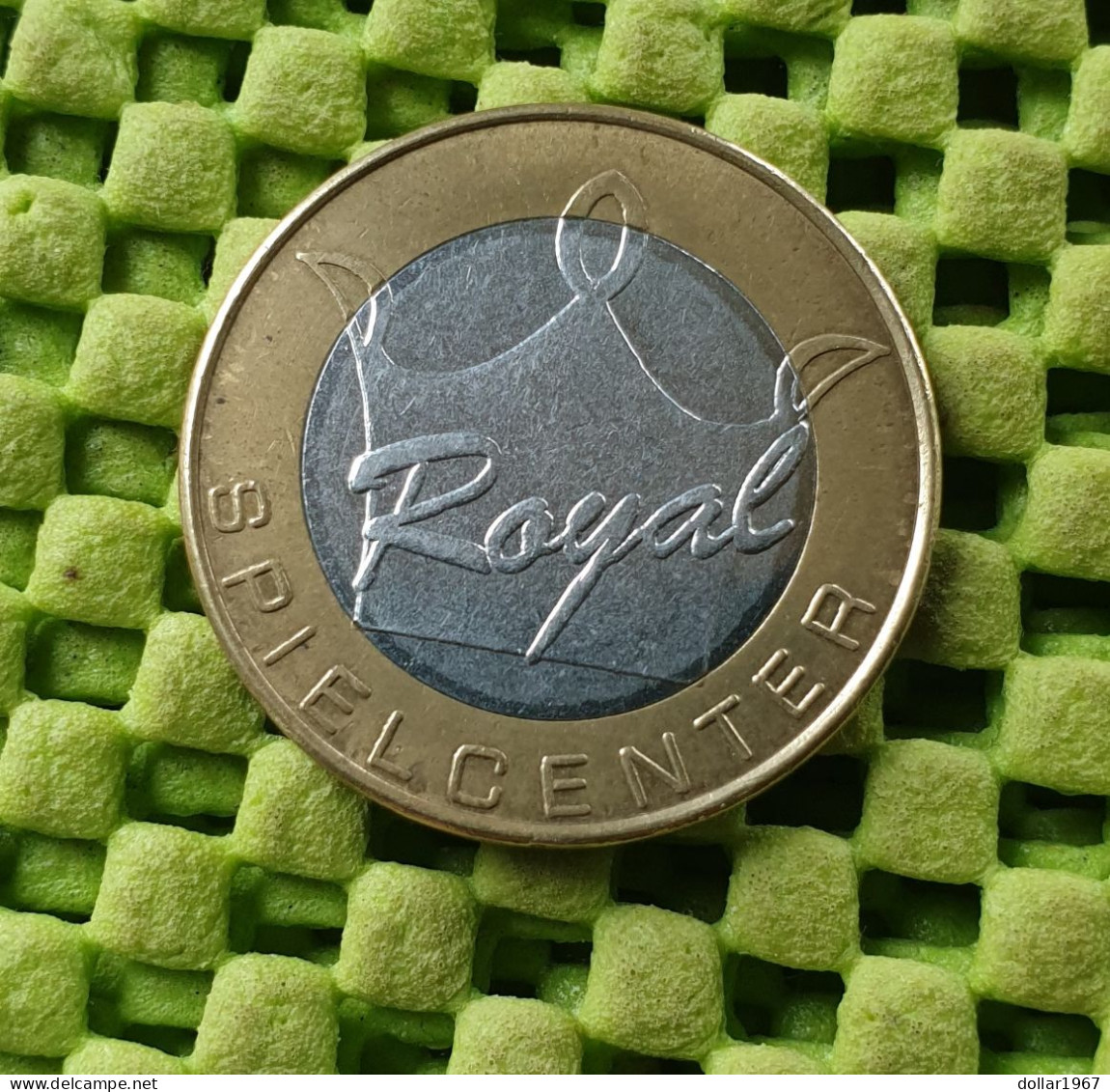 Munt / Minze / Mint - Royal Spielcenter - Weterspielmarke -  Original Foto  !!  Medallion  Deutschland - Casino