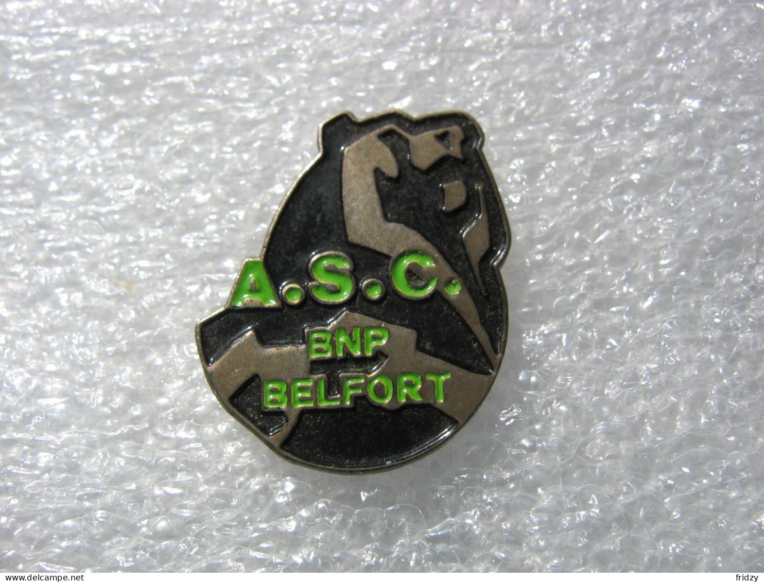 Pin's ASC De La BNP De BELFORT (Amicale Sportive Et Culturelle). Lion De Belfort, Emblème - Banken