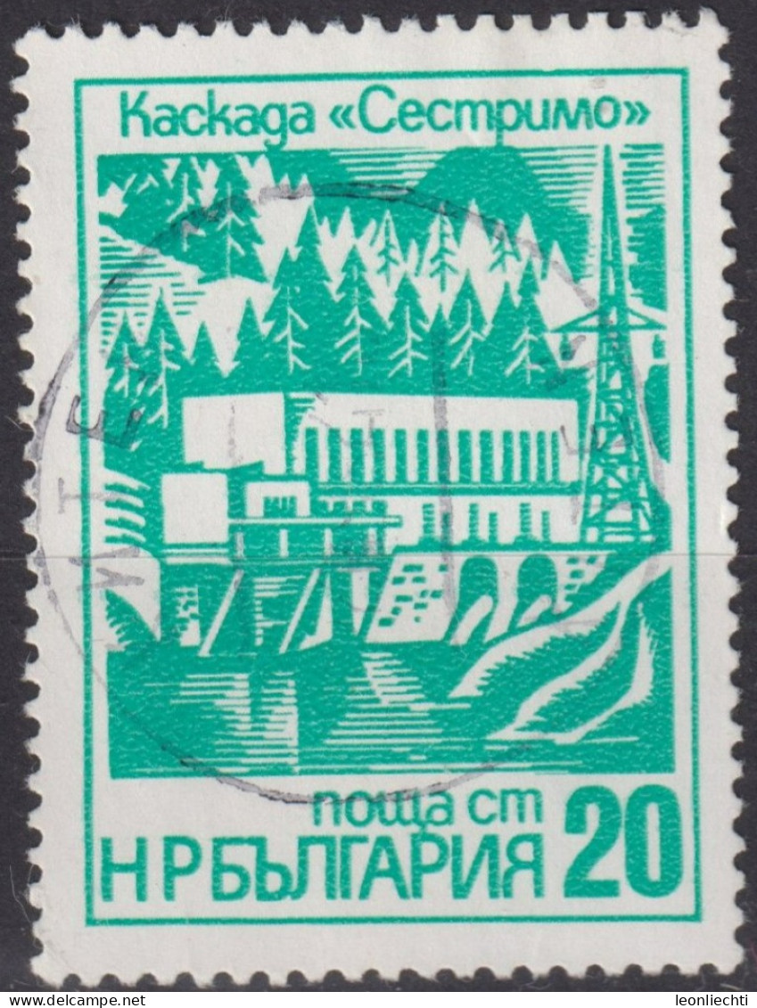 1976 Bulgarien ° Mi:BG 2500, Sn:BG 2326, Yt:BG 2229, Sestvitro Dam And Hydroelectric Power Facility, - Gebruikt