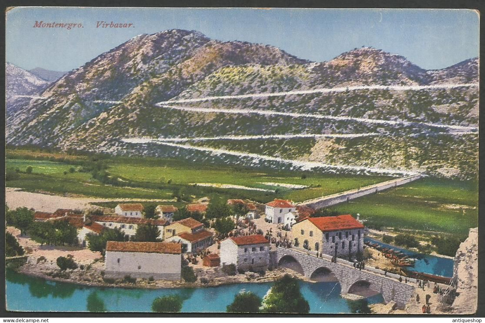 Montenegro-----Virpazar-----old Postcard - Montenegro