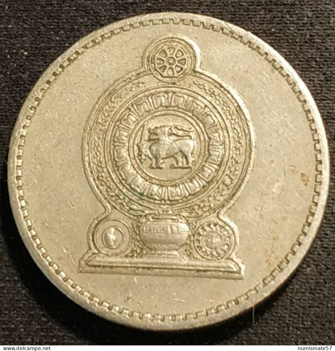 SRI LANKA - 5 RUPEES 1991 - KM 148.2 - ( Ceylan - Ceylon - Roupies ) - Sri Lanka (Ceylon)