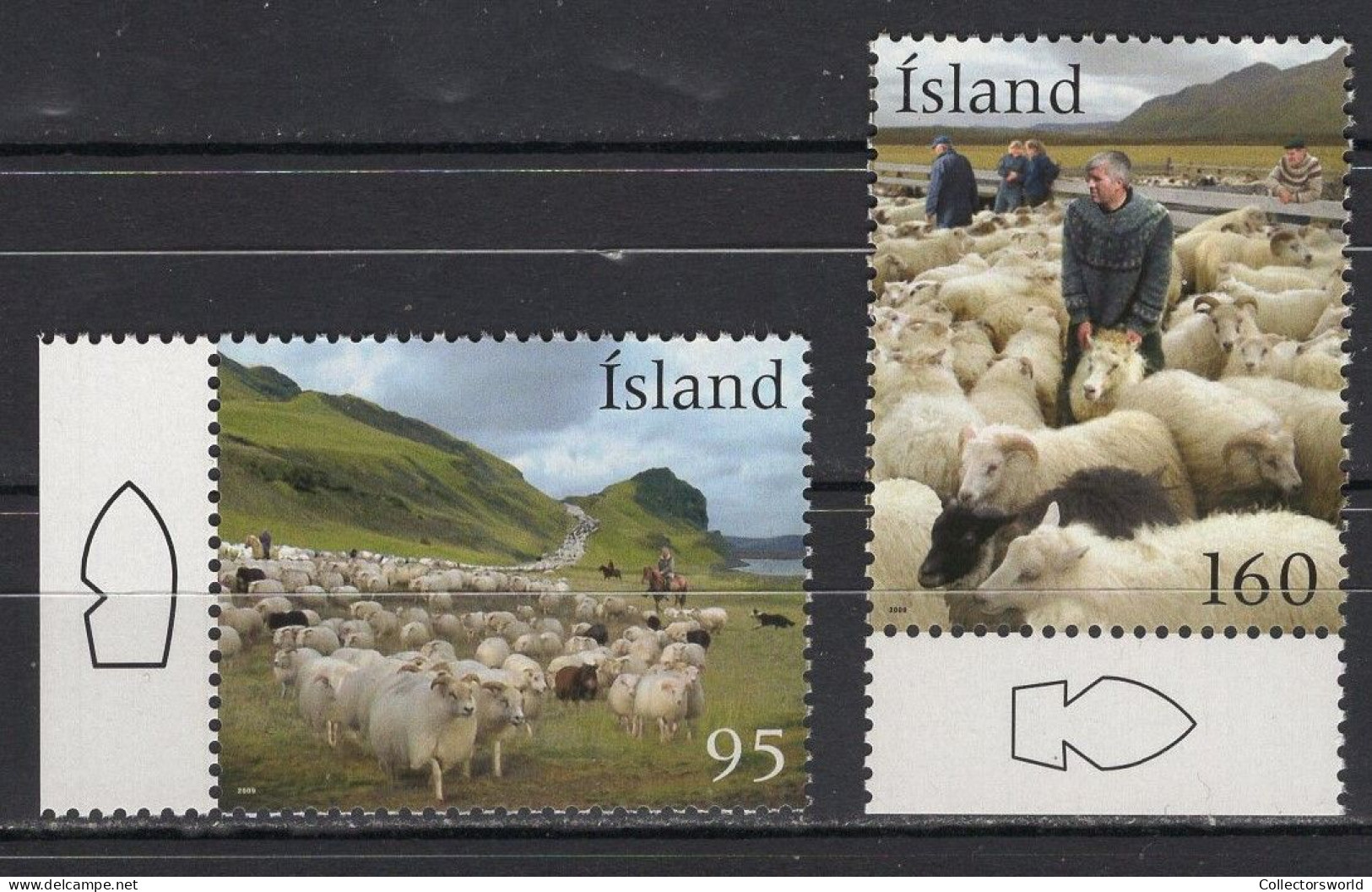 Iceland Serie 2v 2009 Sheep Dog MNH - Neufs